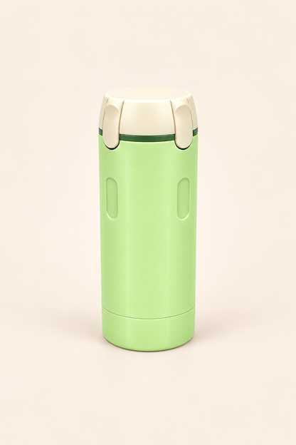 Dispensador portátil 4 em 1 de 30ml para produtos de higiene pessoal.