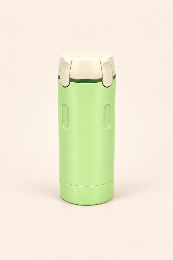 Dispensador portátil 4 em 1 de 30ml para produtos de higiene pessoal.